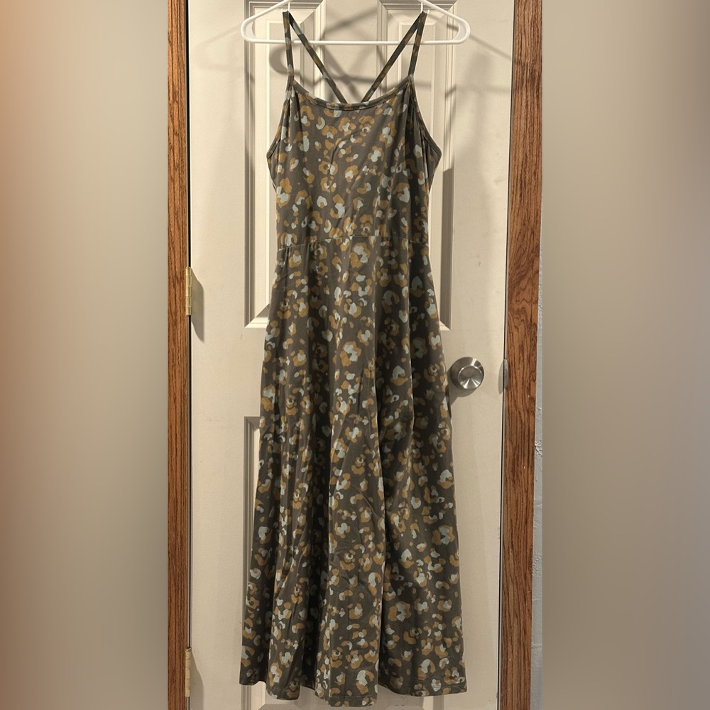 Pact Organic Fit & Flare MIDI Dress